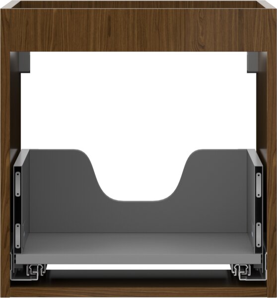 Mexen Box-A, dulap suspendat 45 cm, 1 sertar, nuc, 91AX0-0450-470-1-86