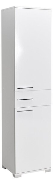 Dulap ADR-421-PP-1, alb, PAL melaminat, cu 2 usi si un sertar, 45x40x1