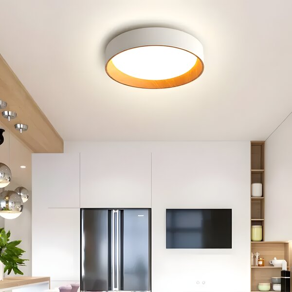 Lampă de tavan G115-C 40CM WOOD