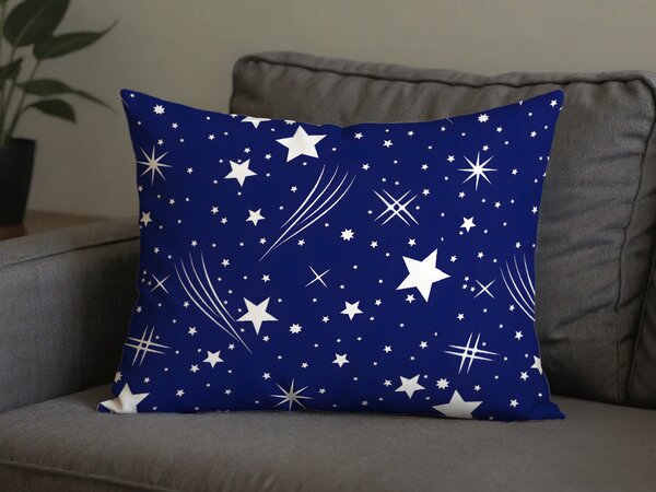 Fata de perna din policoton NIGHT SKY POLY 70x90 cm, albastru