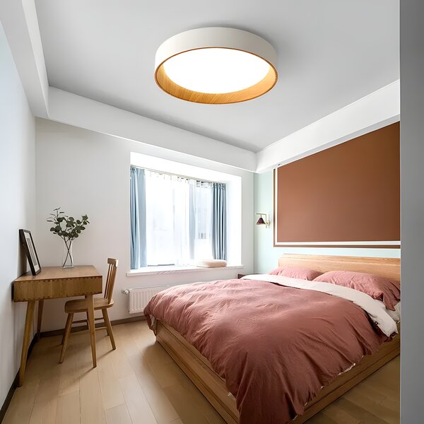 Lampă de tavan G115-C 40CM WOOD
