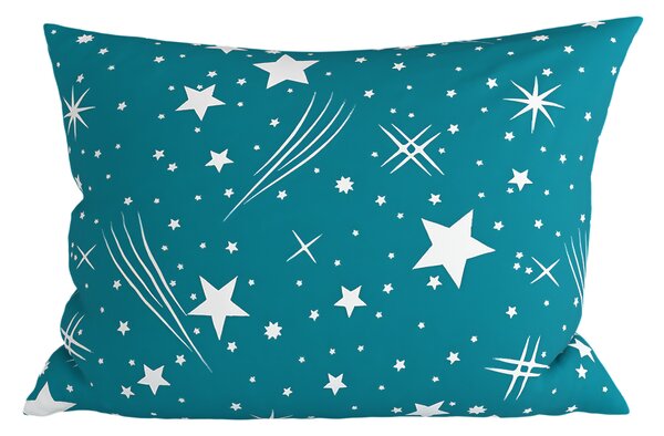 Fata de perna din policoton NIGHT SKY POLY 70x90 cm, turcoaz