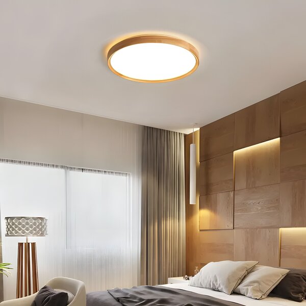 Lampă de tavan G116-C 40CM WOOD