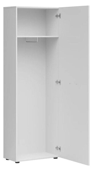 Dulap NENO, alb, PAL, cu o usa, 60x32x179 cm