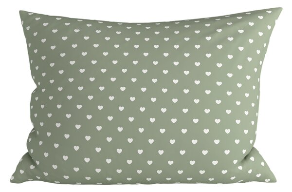 Fata de perna din policoton SAGHEARTS POLY 70x90 cm, verde