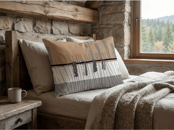 Fata de perna din policoton PINIA POLY 70x90 cm, gri