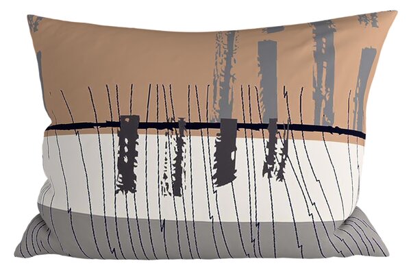 Fata de perna din policoton PINIA POLY 70x90 cm, gri