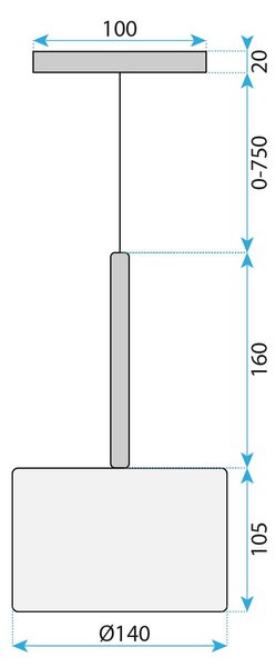 Lampă de tavan APP1701-1CP GREY A