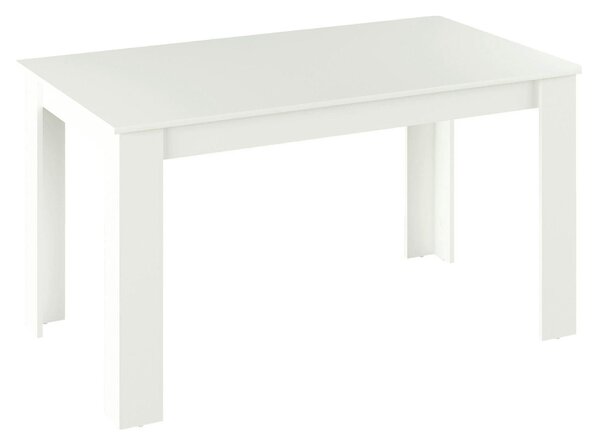 Masa GENERAL NEW, alb, DTD laminat, 140x80x75 cm