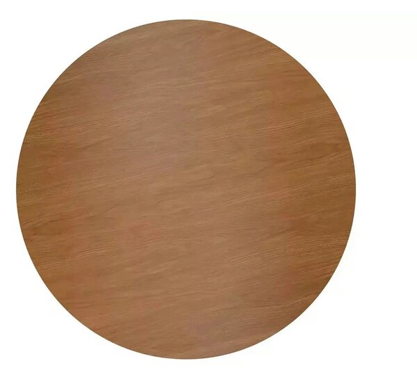 Masa TALIA II, stejar/negru mat, 90x90x76 cm