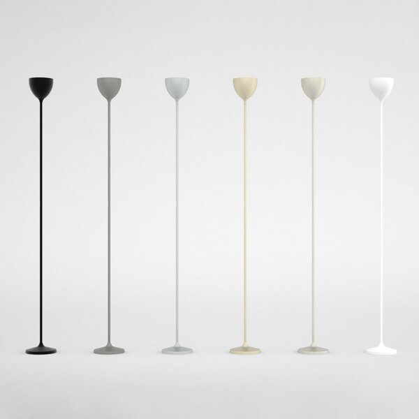 Rotaliana Lampadar LED Drink, alb mat, reglabil, Alb, Camera de zi / sufragerie, Metal, Design