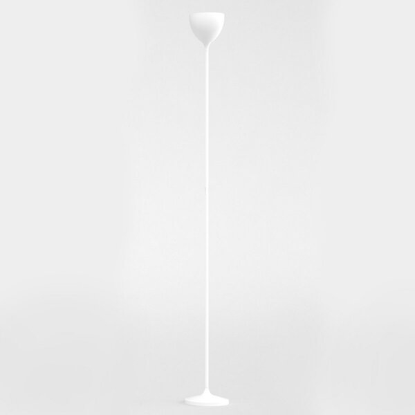 Rotaliana Lampadar LED Drink, alb mat, reglabil, Alb, Camera de zi / sufragerie, Metal, Design