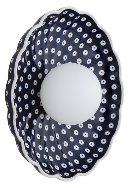 Argon 8933 - Aplică de perete BOLL, 1xG9/6W/230V, albastru