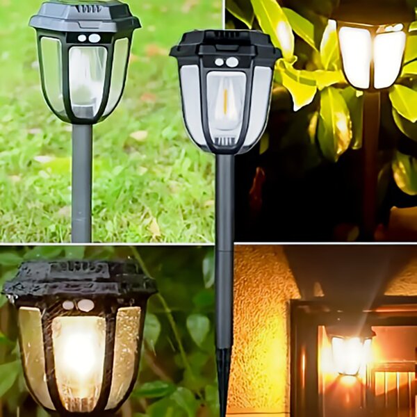 Lampa solara cu senzor miscare, IP65, 1200LM