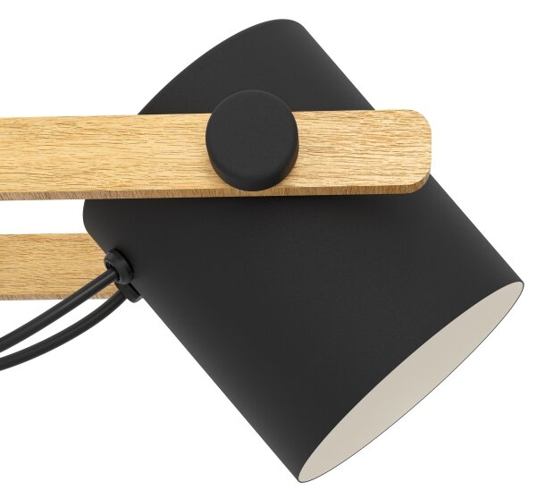 Eglo 43424 - Lustră pe cablu HORNWOOD 4xE27/28W/230V