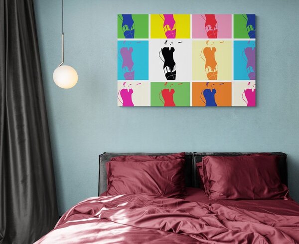 Tablou pop art farmecul femeii
