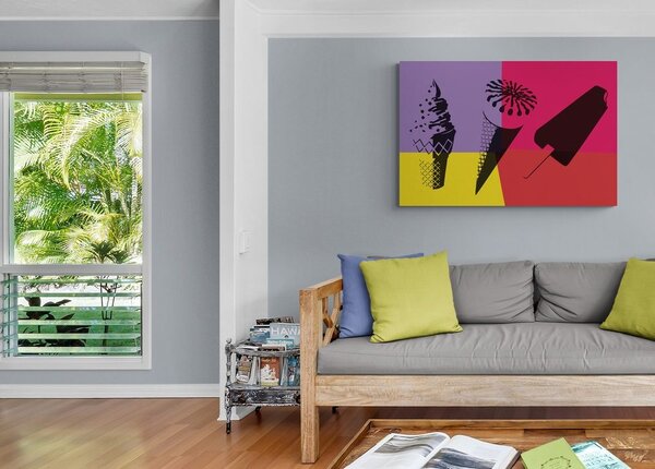 Tablou pop art de vară