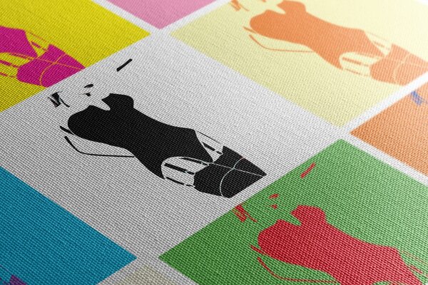 Tablou pop art farmecul femeii