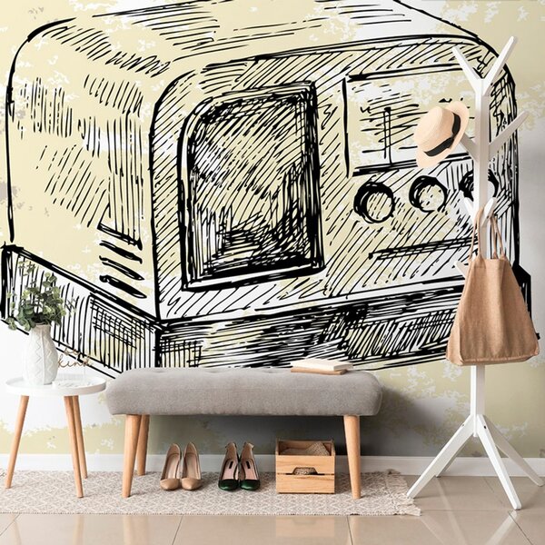 Tapet radio retro