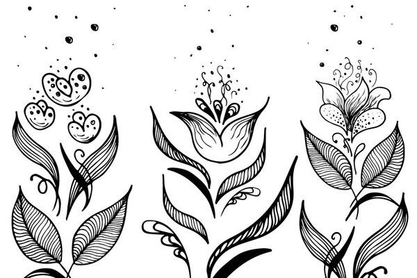 Tapet ornamente populare delicate