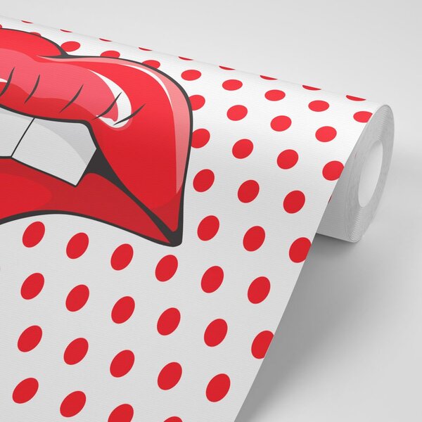 Tapet buze pop art