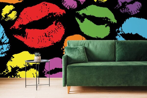 Tapet pop art pupici