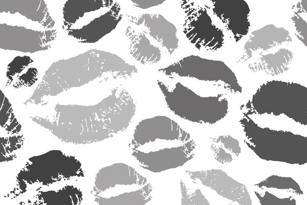 Tapet pop art pupici gri