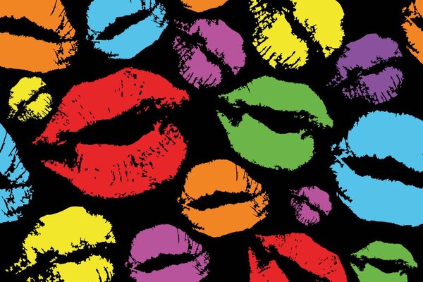 Tapet pop art pupici