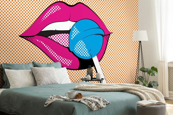 Tapet pop art acadea