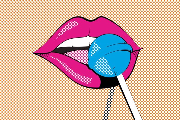 Tapet pop art acadea