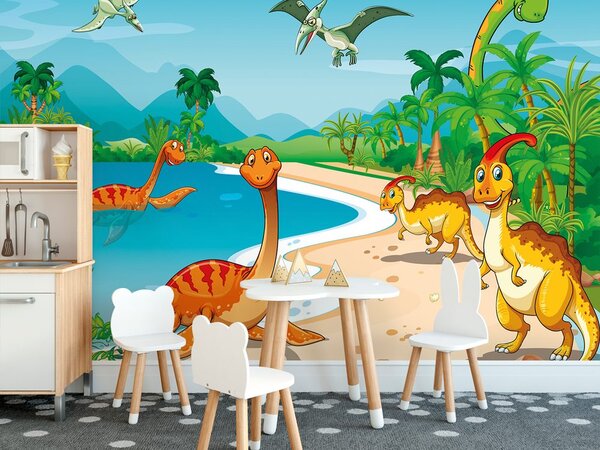 Tapet în țara dinozaurilor