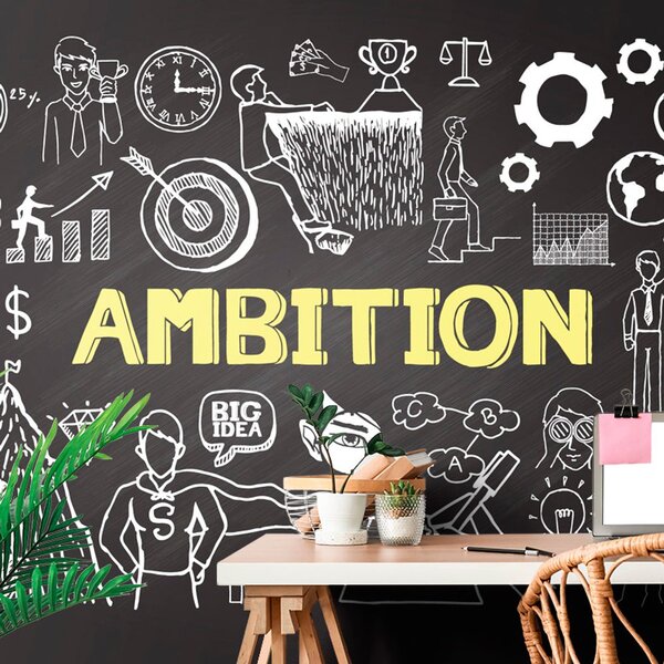 Tapet tabla motivațională - Ambition