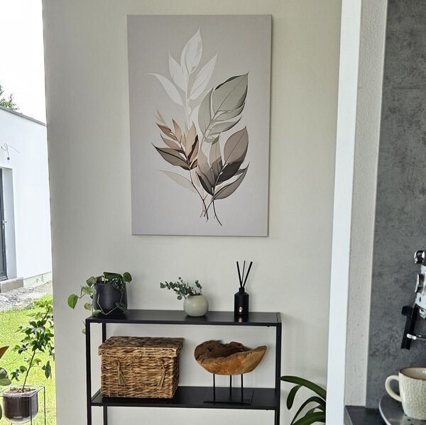 Tablou frunze minimaliste