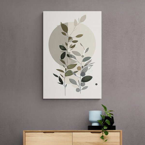 Tablou plante minimaliste în stil boho