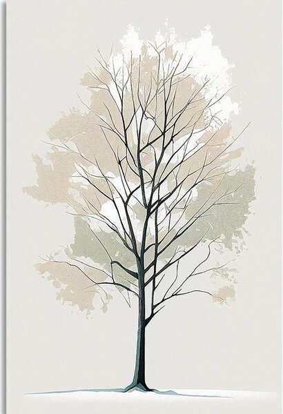 Tablou copac minimalist