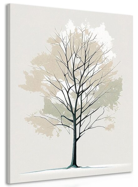 Tablou copac minimalist