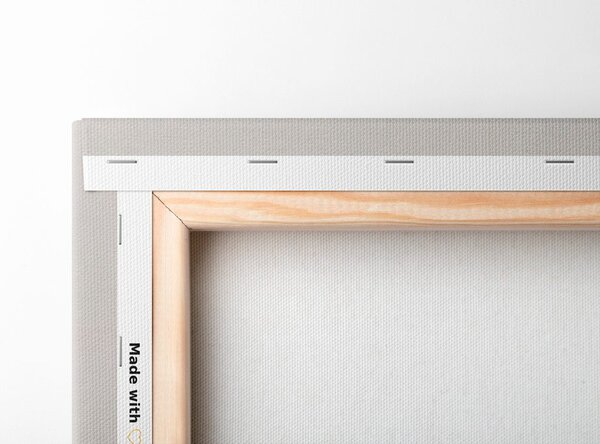 Tablou frunze de cupru cu atingere de minimalism