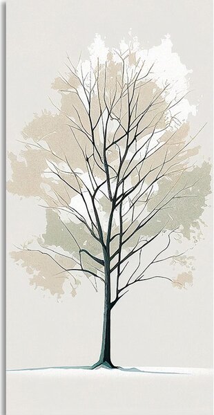 Tablou copac în design minimalist