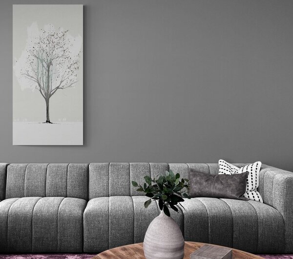 Tablou copac de iarnă minimalist
