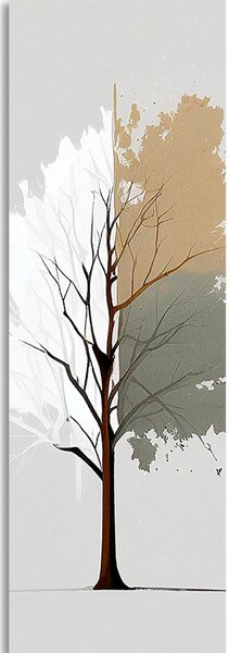 Tablou copac interesant minimalist