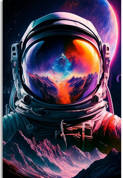 Tablou portretul astronautului
