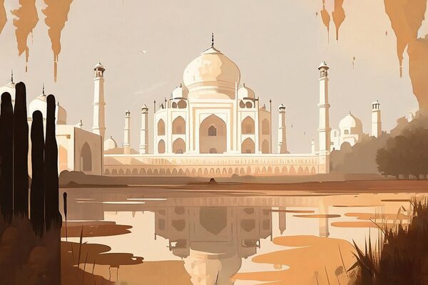 Tablou Taj Mahal indian