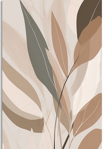 Tablou forme botanice abstracte No2