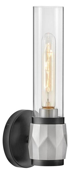 Hinkley HK-ELLISON1-BK-BN - Aplică de baie ELLISON 1xE27/40W/230V IP44 neagră