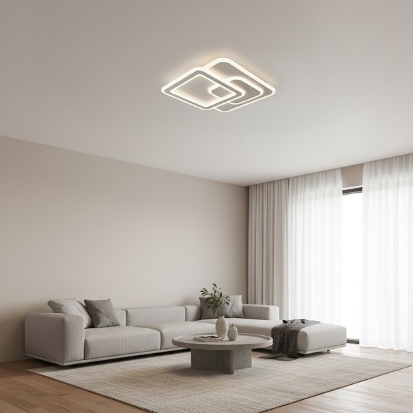 Brilagi - Plafonieră LED dimabilă MODERN LED/80W/230V 3000-6000K + telecomandă