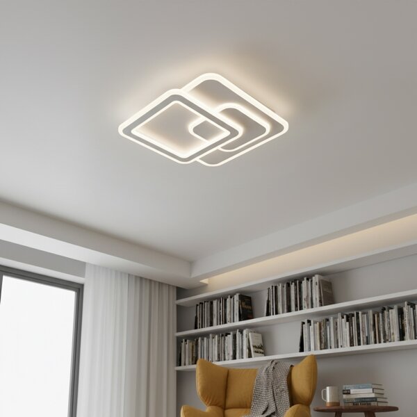 Brilagi - Plafonieră LED dimabilă MODERN LED/80W/230V 3000-6000K + telecomandă