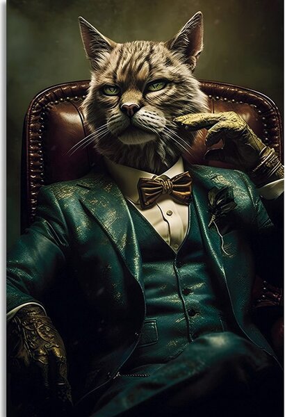 Tablou pisici gangster animale