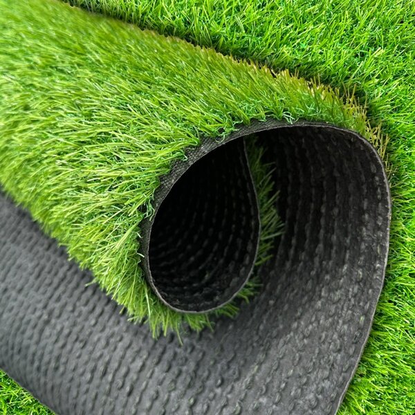 Covor Gazon Iarba Artificiala Sri Lanka 20 mm 100x400 Verde Verde, 100 x 400, Dreptunghi