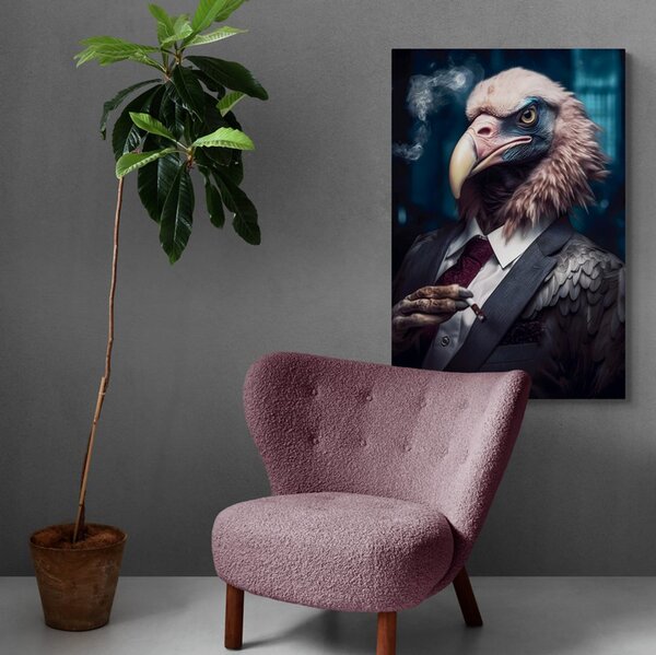 Tablou animal gangster vultur