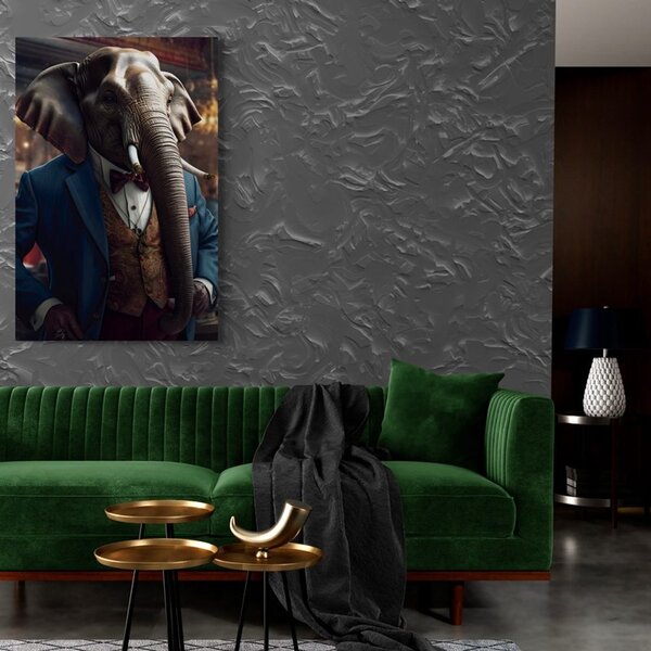 Tablou animal gangster elefant